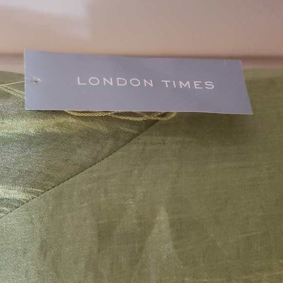 London Times Ruffle Hem Sheath Dress - Picture 6 of 7